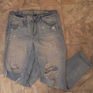 Light blue Ripped jeans